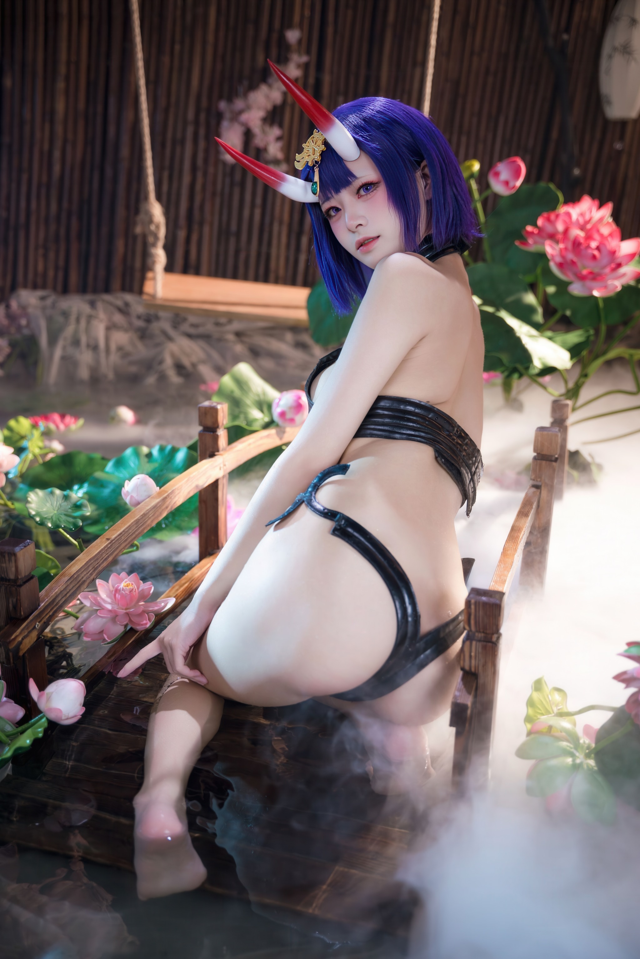 九柒喵 – NO.045 FGO 酒吞满破 [51P]-XikXak